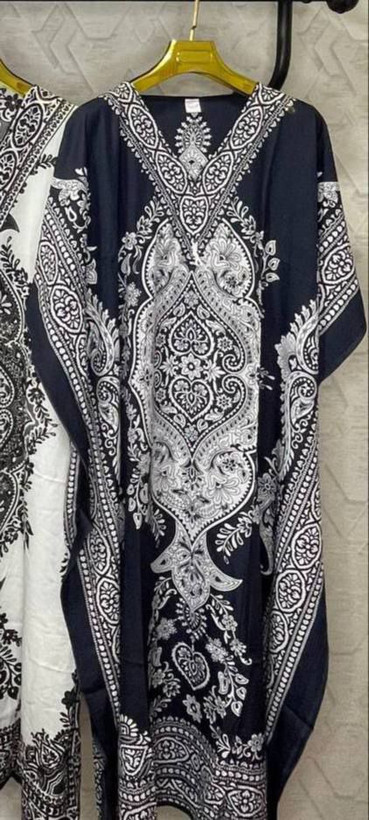 پانچ زنانه هندی مشکی نخی وارداتی با بند تنظیم کمر