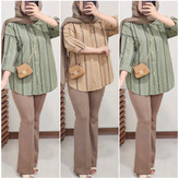 تونیک پاییزی زنانه ریچل جنس مراکشی گرم بالا