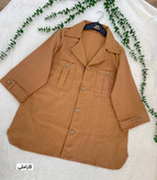 مانتو زنانه آستین فلشی لنین فری سایز سبز تیره