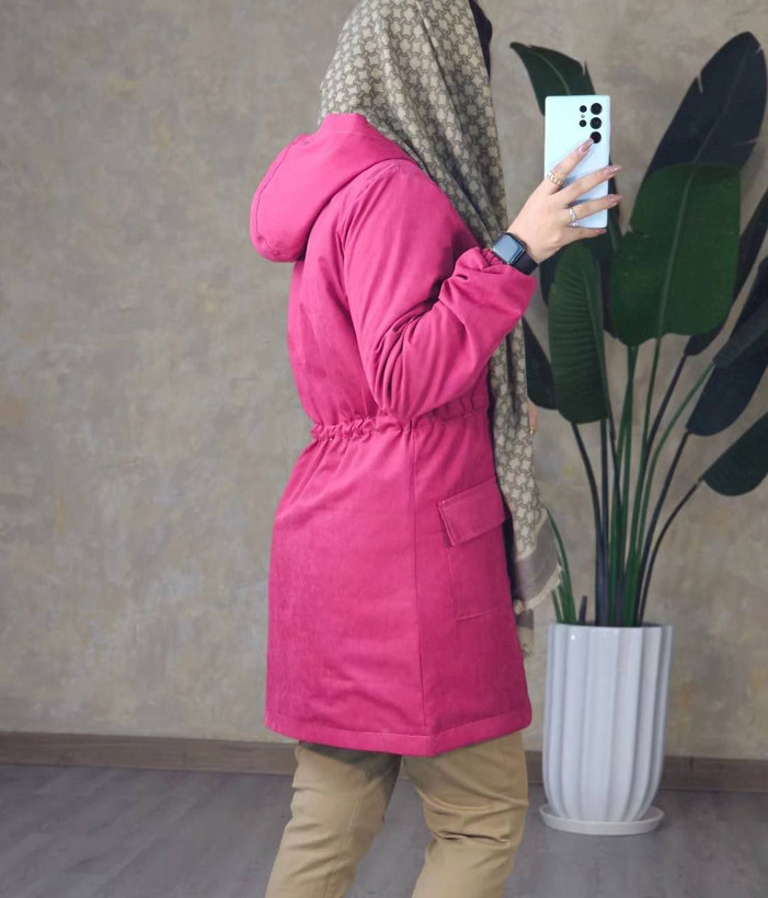 کاپشن زنانه ویولا فری سایز میکرو داخل انبردی