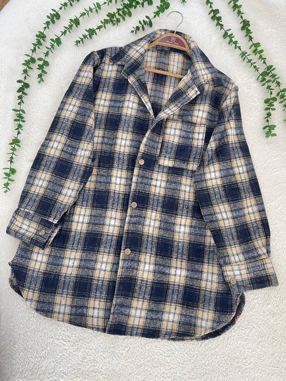 شکت چهارخونه زنانه پاییزه مدل سیلویا