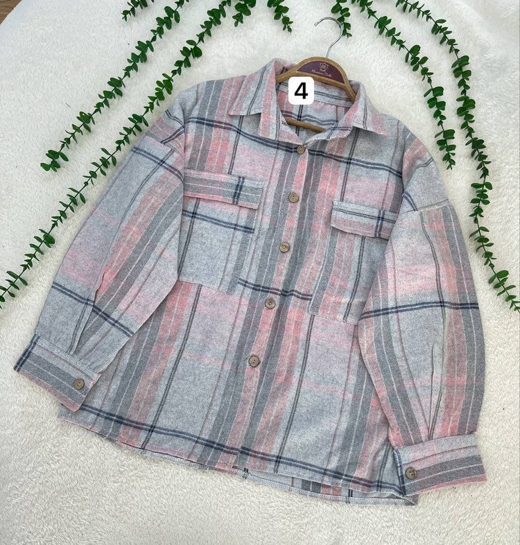 شکت زنانه پاییزی پشمی با تنخور آزاد