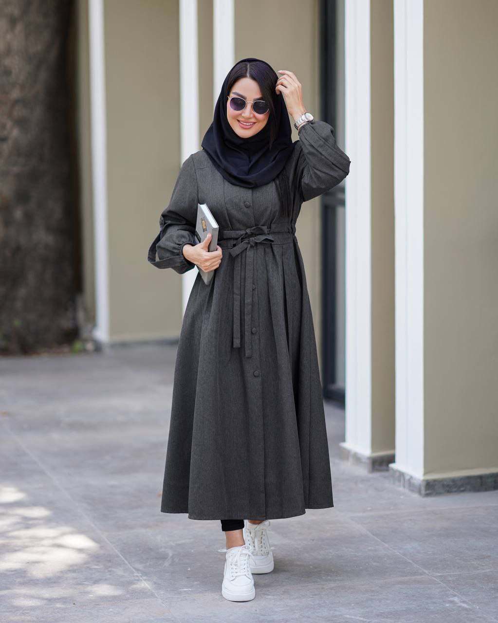 جنس کمربند از جنس خود مانتو