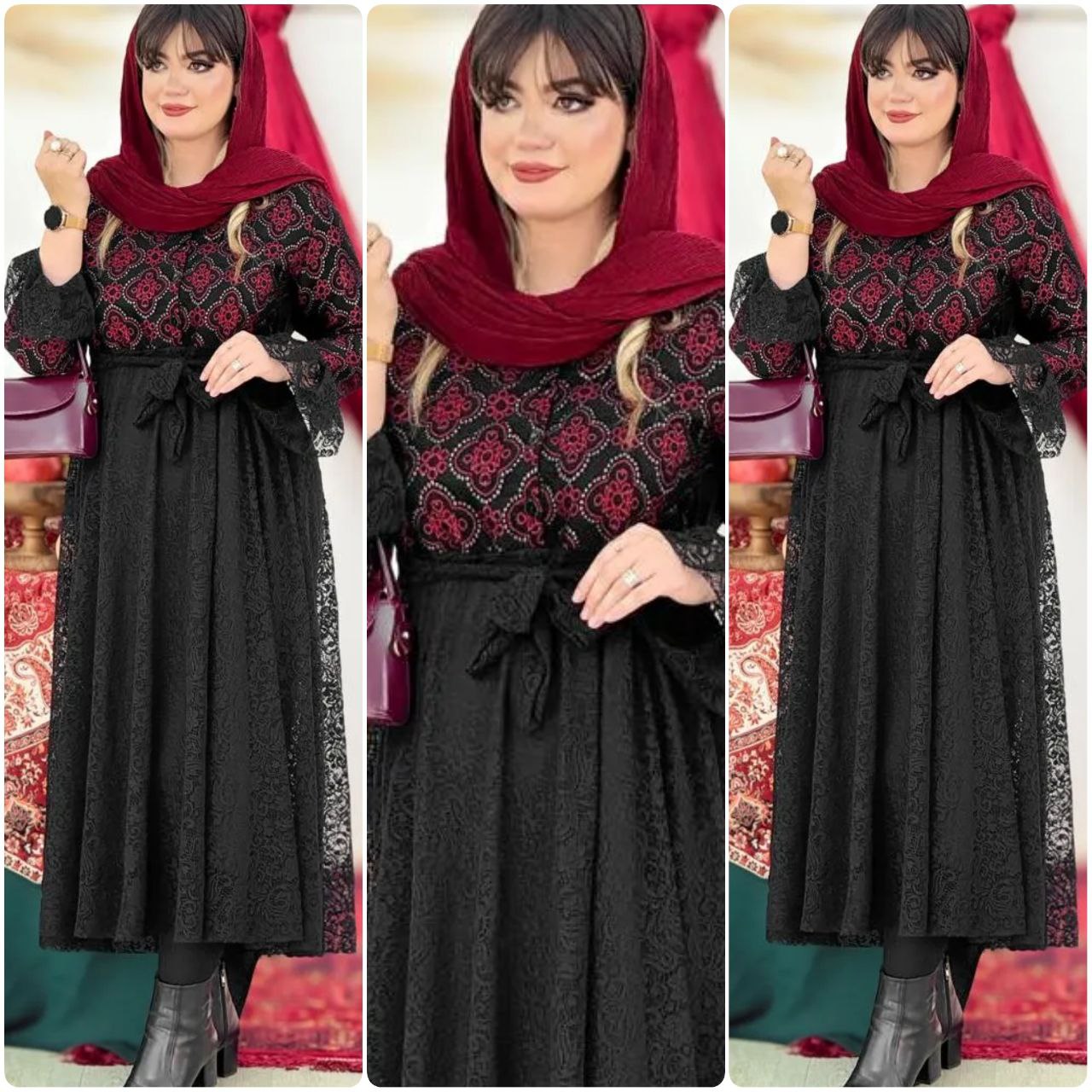 پیراهن مجلسی یلدایی